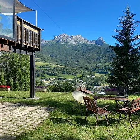 Soleil Et Vue Appartement Barcelonnette Buitenkant foto
